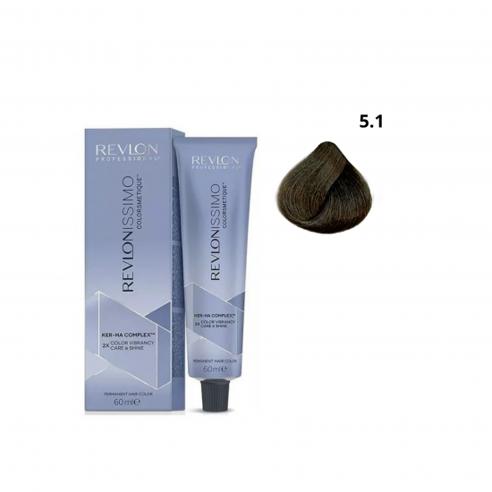 Revlonissimo Colorsmetique 5.1 - 60 ml Castano Chiaro Cenere Revlonissimo Colorsmetique 5.1 - 60 ml Castano Chiaro Cenere