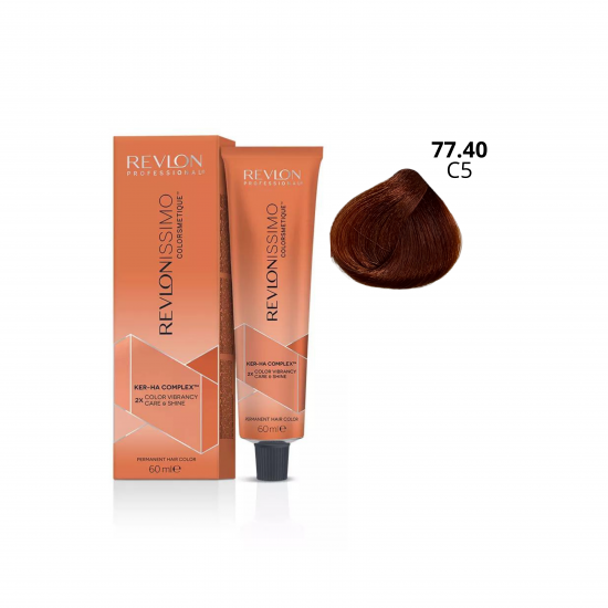Revlonissimo Colorsmetique 77.40 - 60 ml Rame Chiaro Intenso Revlonissimo Colorsmetique 77.40 - 60 ml Rame Chiaro Intenso