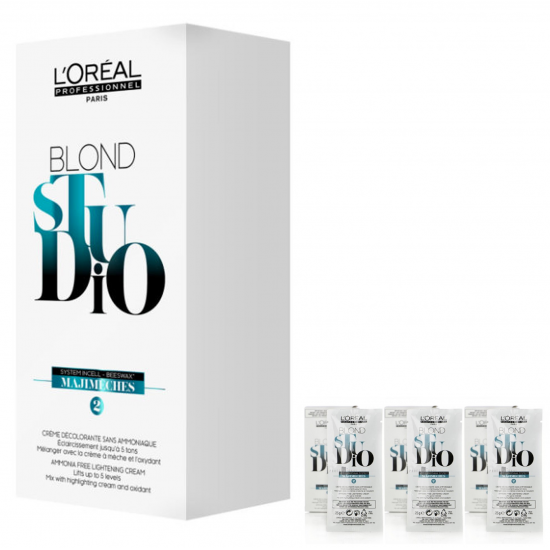 L'oreal Professionnel Blond Studio Majimeches Ammonia Free Sachet L'oreal Professionnel Blond Studio Majimeches Ammonia Free Sachet
