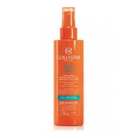 Collistar Latte Spray Protezione Attiva Pelli Ipersensibili SPF50 200 ml Collistar Latte Spray Protezione Attiva Pelli Ipersensibili SPF50 200 ml