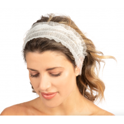 Labor Pro Fascia per capelli monouso in TNT 100 pz