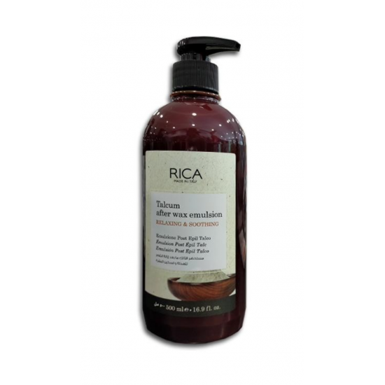 Rica Emulsione Post Epilazione Talco 500 ml Rica Emulsione Post Epilazione Talco 500 ml