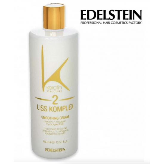 Edelstein Keratin Liss Komplex Maschera Lisciante 400 ml Edelstein Keratin Liss Komplex Maschera Lisciante 400 ml