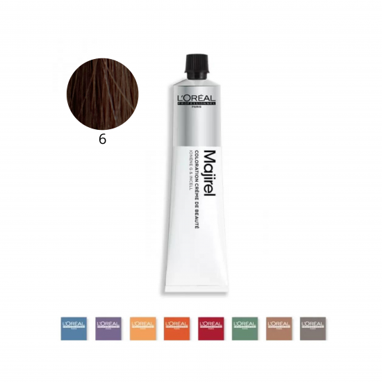 L'oreal Professionnel Majirel 6 - 50 ml Biondo Scuro L'oreal Professionnel Majirel 6 - 50 ml Biondo Scuro