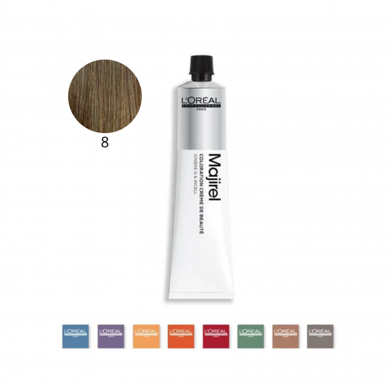 L'oreal Professionnel Majirel 8 - 50 ml Biondo Chiaro L'oreal Professionnel Majirel 8 - 50 ml Biondo Chiaro