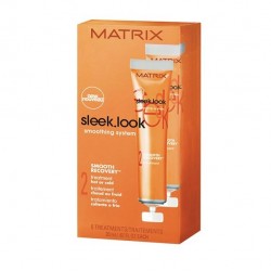 Matrix Sleek Look Smooth Recovery Trattamento Caldo Freddo 5 pz