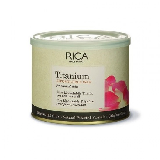 Rica Cera Liposolubile Titanio 400 ml Rica Cera Liposolubile Titanio 400 ml