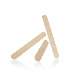 Labor Pro Spatola Cera In Legno Monouso 100 pz