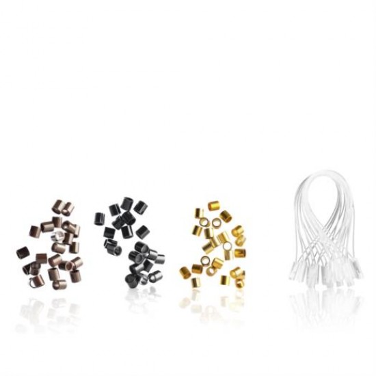 ANELLINI PER EXTENSION NERI CONF. 500 PZ LB / ANELLINI PER EXTENSION NERI CONF. 500 PZ LB /