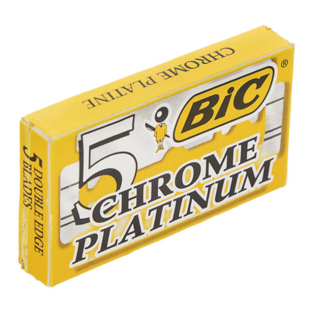 Lame Bic Chrome Platinum Per Rasatura x5