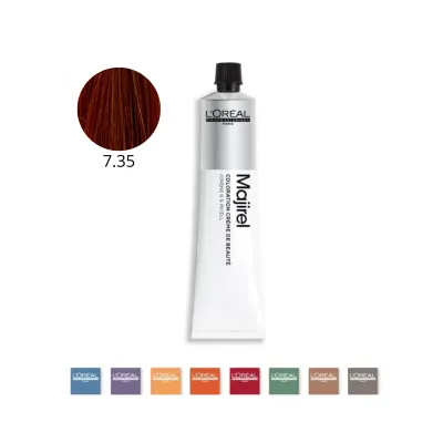 L'Oreal Professionnel Majirel 7.35 Biondo Dorato Mogano 50 ml