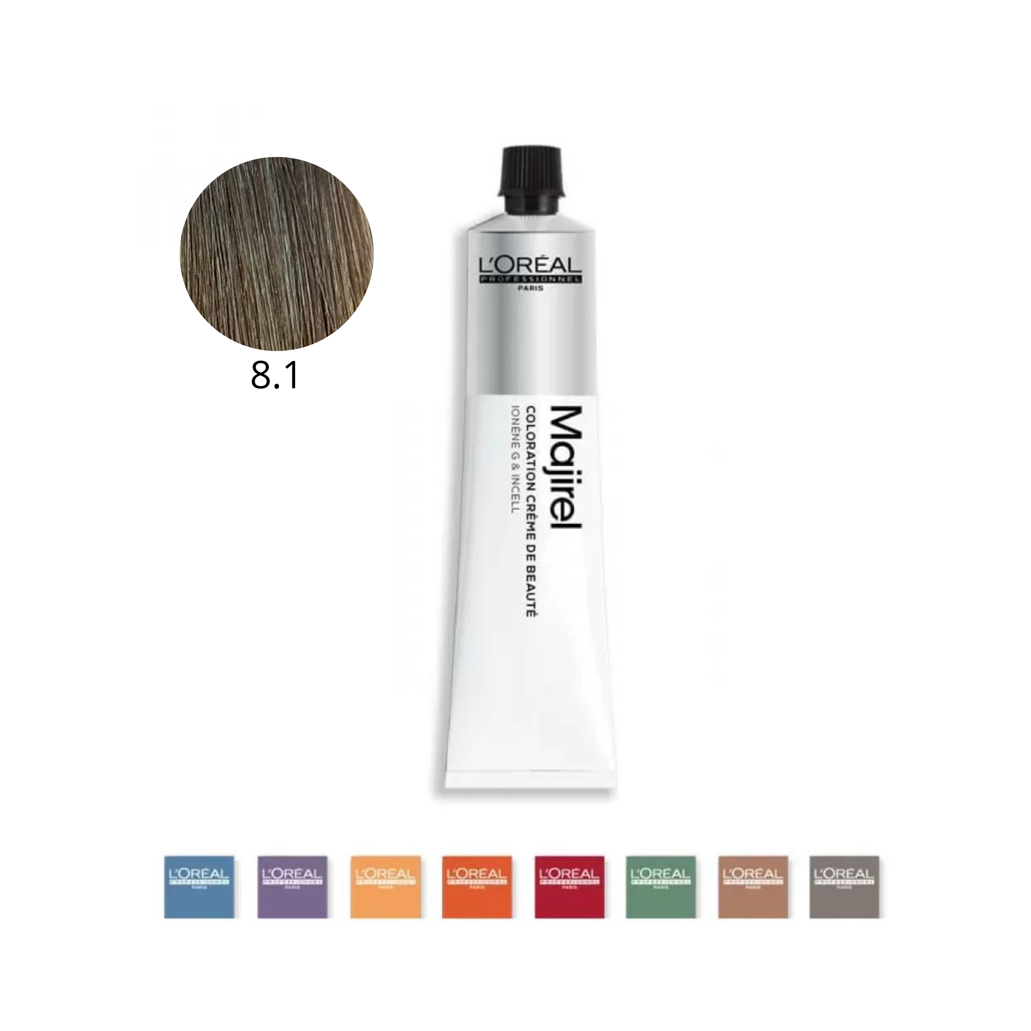 L'Oreal Professionnel Majirel 8.1 Biondo Chiaro Cenere 50 ml