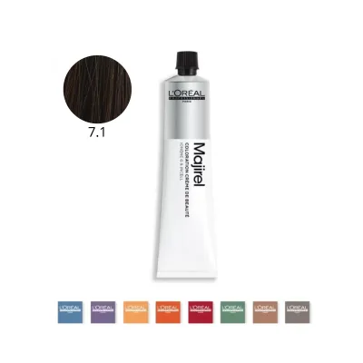 L'Oreal Professionnel Majirel 7.1 Biondo Cenere 50 ml