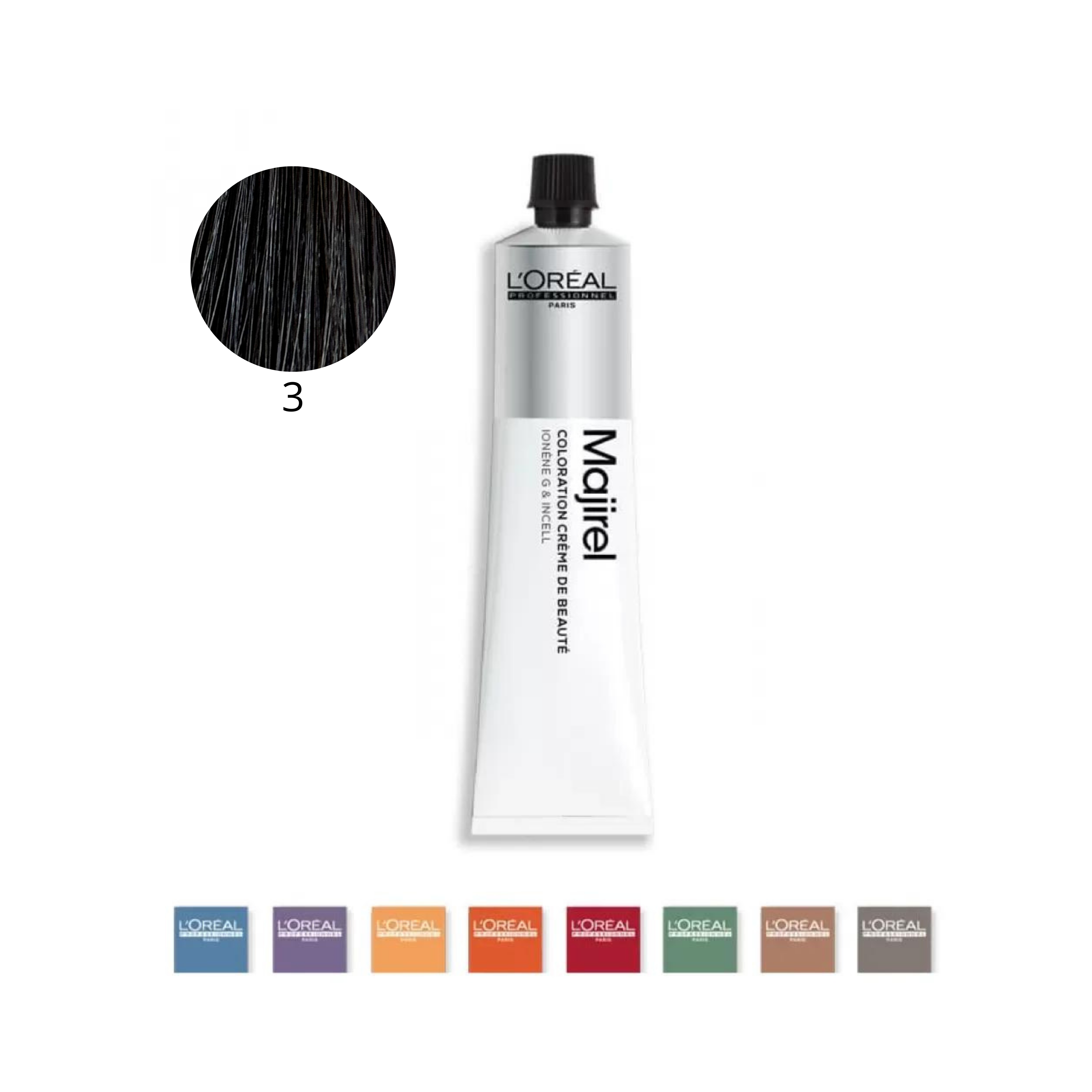 L'Oreal Professionnel Majirel 3 Castano Scuro 50 ml