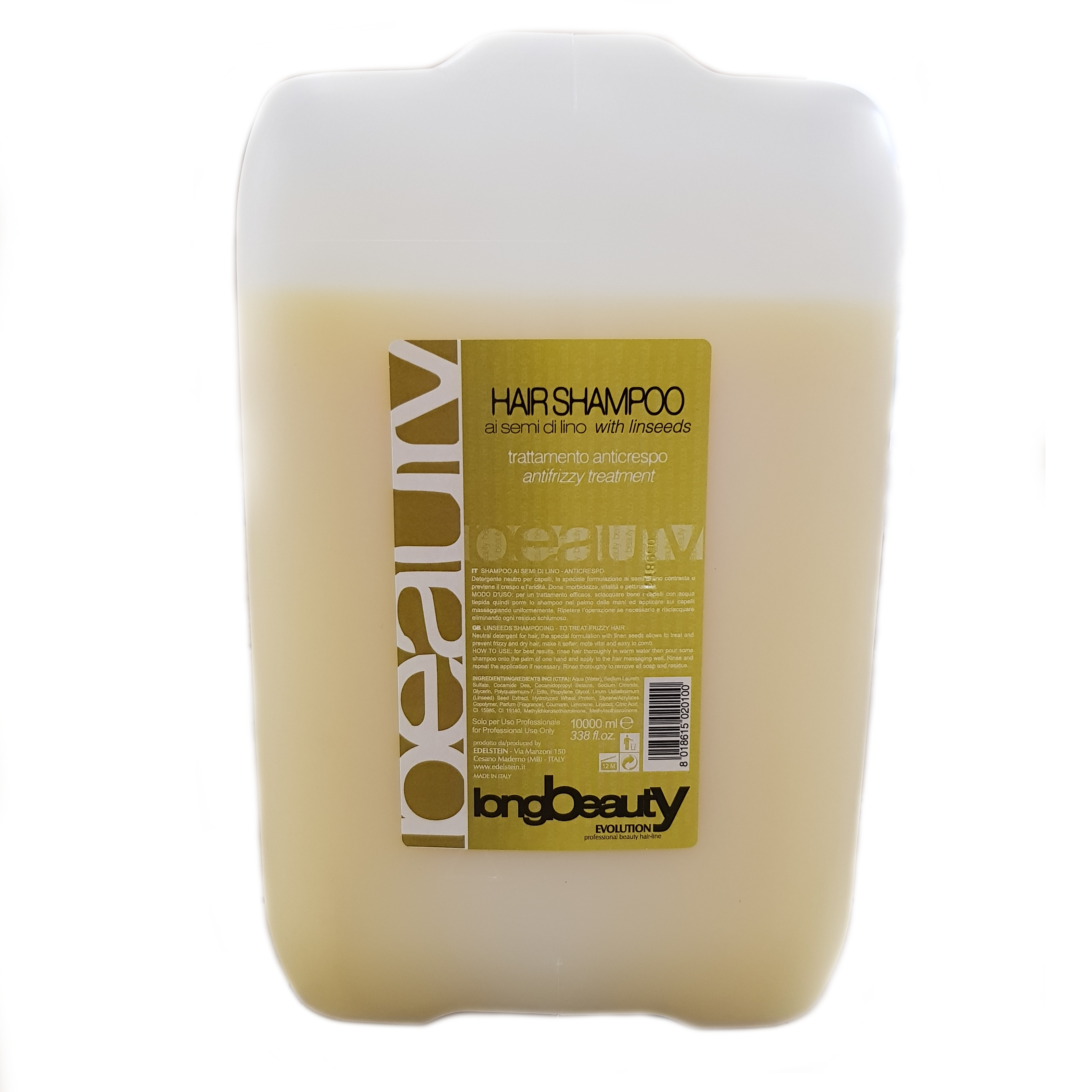 Edelstein Shampoo Tanica Semi di Lino 10 lt