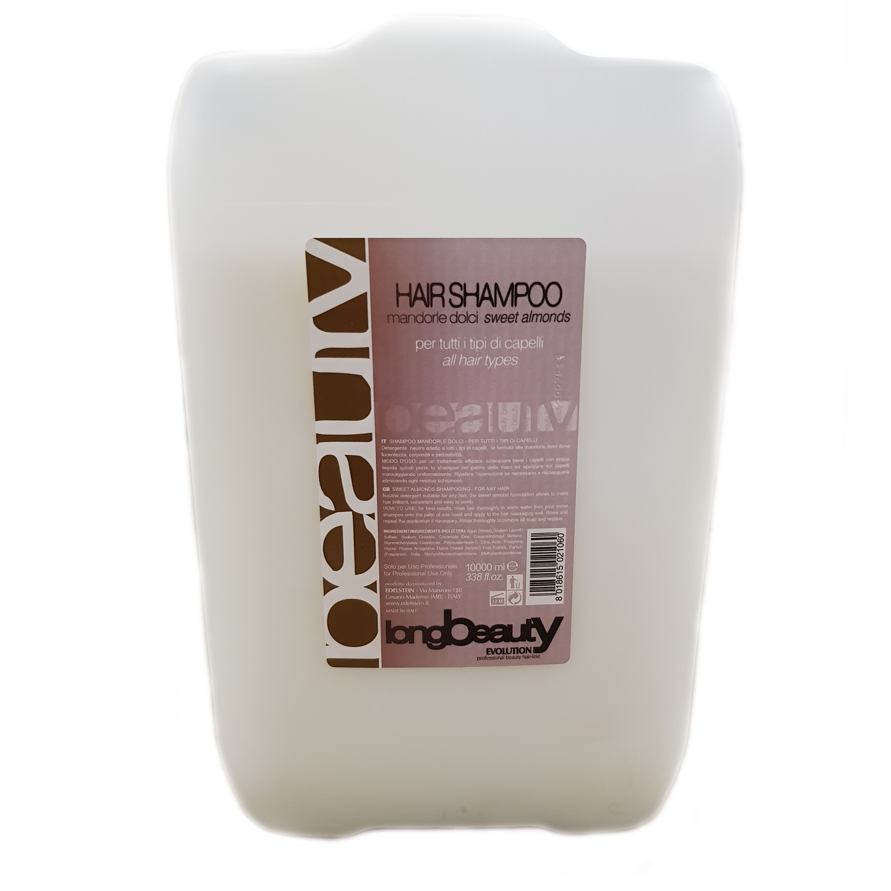 Edelstein Shampoo Tanica Mandorle 10000 ml