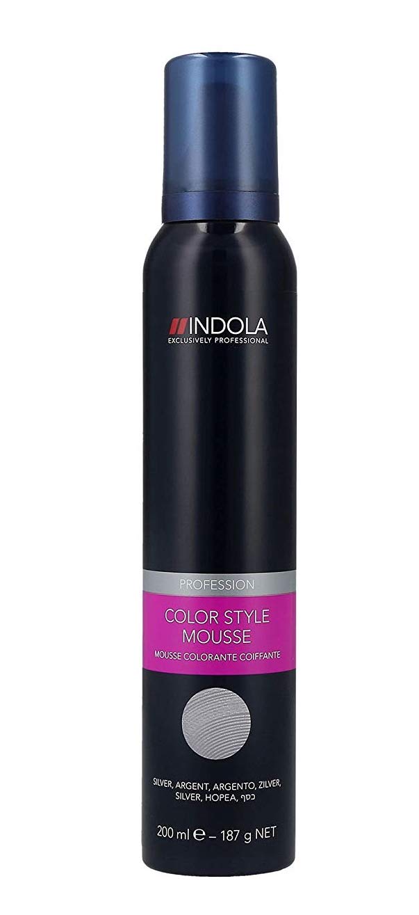 Indola Color Style Mousse Silver 200 ml