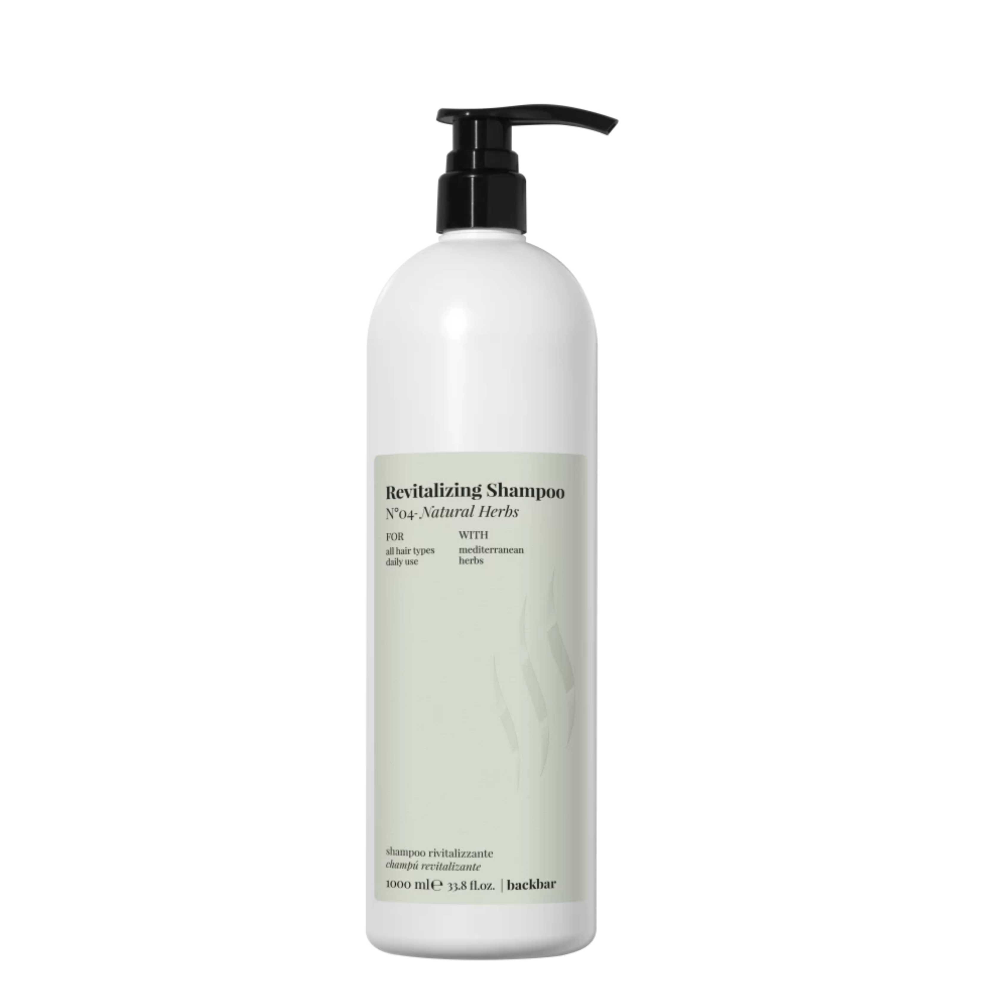 Farmavita Back Bar Revitalizing Shampoo n.04 Natural Herbs 1000 ml
