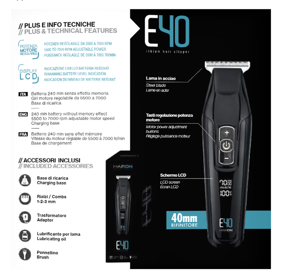 Hair On Tosatrice E40