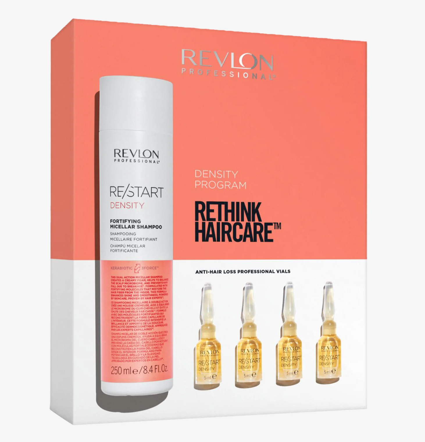 Revlon Re/Start Density Fortifying Duo Pack Shampoo + Fiale
