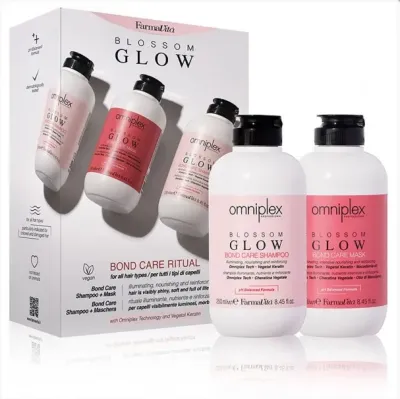 Farmavita Omniplex Blossom Glow Kit Maschera e Shampoo 250 ml
