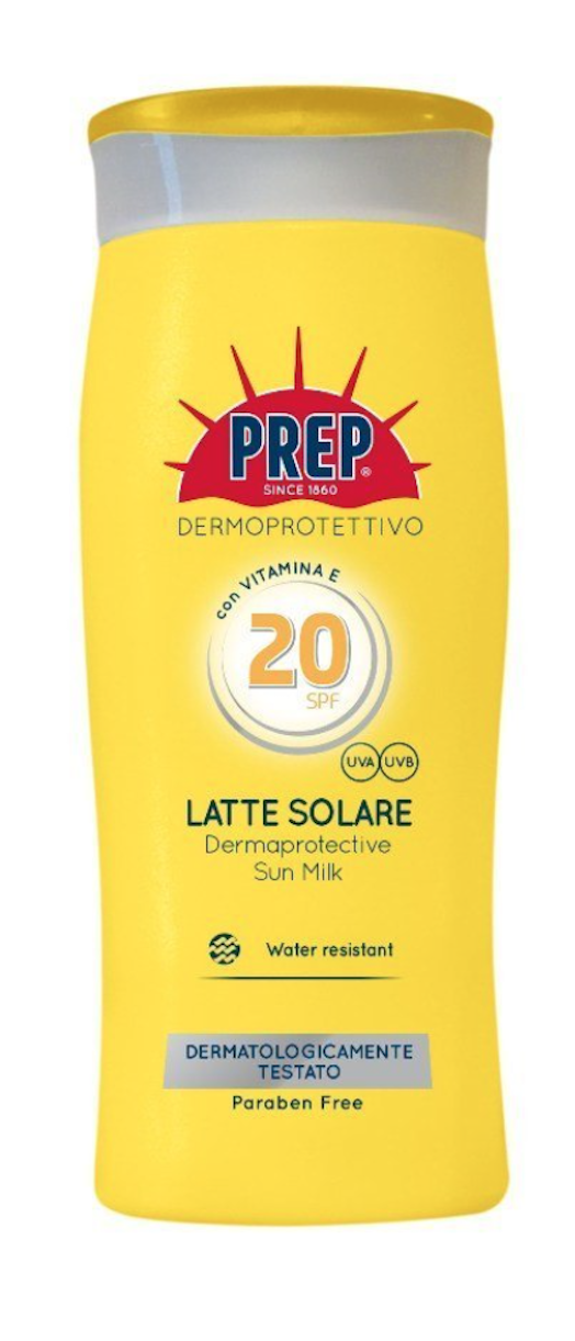 Prep Latte Solare Dermoprotettivo SPF20 200 ml