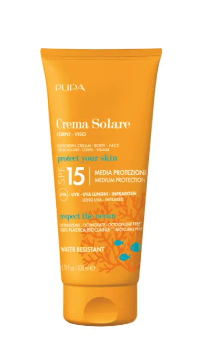 Pupa Crema Solare Corpo e Viso SPF15 200 ml