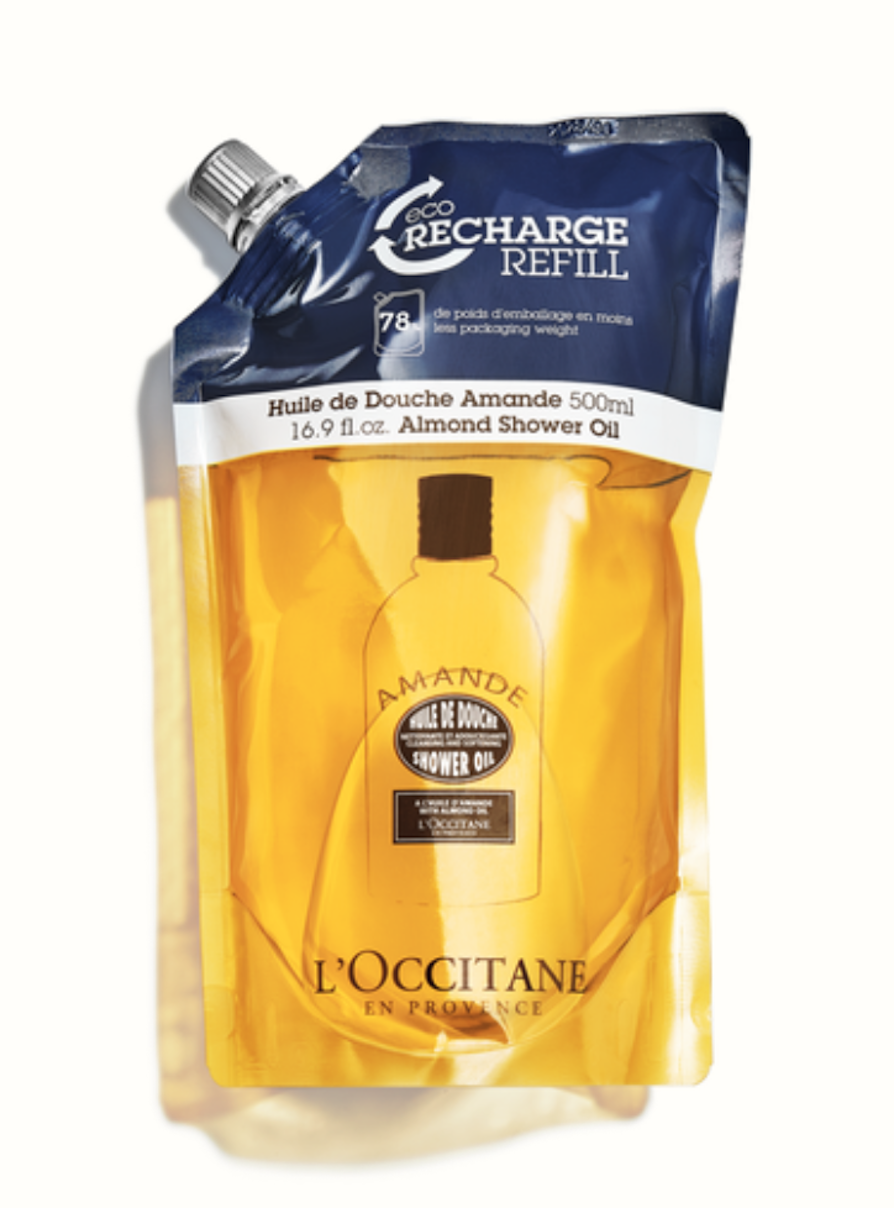 L'Occitane En Provence Eco-Ricarica Olio Doccia Mandorla 500 ml